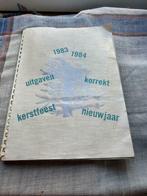 Keuzeboek kerstkaarten 1983- 1884, Verzamelen, Ophalen of Verzenden