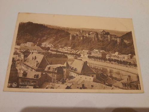 Bouillon, 1930 - zicht op stad en kasteel, Verzamelen, Postkaarten | België, Gelopen, Luxemburg, 1920 tot 1940, Ophalen of Verzenden
