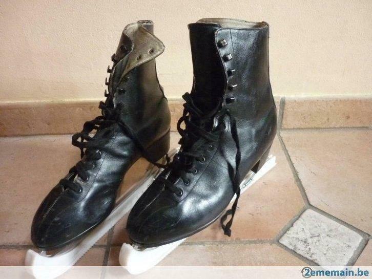 schaatsen maat 36 en 42 zwart, Sport en Fitness, Schaatsen, Gebruikt
