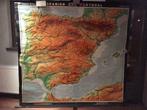 Retro schoolkaart - Spanje/Portugal - Kaart 224, Huis en Inrichting, Ophalen of Verzenden