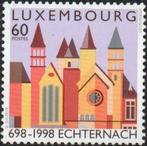 Luxembourg 1998 : Abbaye d'Echternach : 1300e anniversaire, Luxembourg, Envoi, Non oblitéré