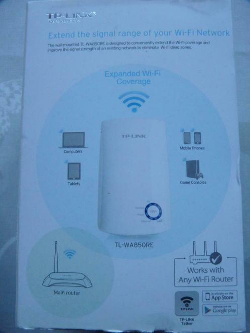 TP-LINK RANGE EXTENDER 300 mbps, Computers en Software, WiFi-versterkers, Zo goed als nieuw, Ophalen of Verzenden