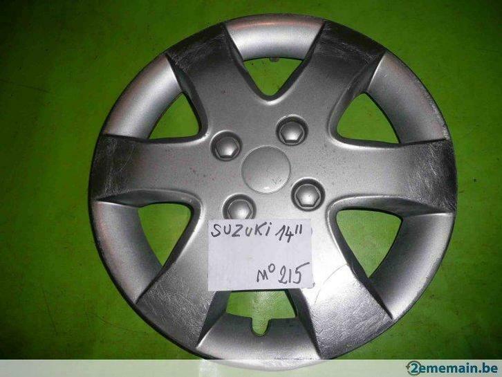 enjoliveur Suzuki 14'' (n°215)  1 pc, Autos : Pièces & Accessoires, Pneus & Jantes, Jante(s), 14 pouces, Utilisé, Enlèvement ou Envoi