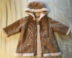 Veste fille hiver beige imitation mouton retourné taille 80, Enfants & Bébés, Fille, Utilisé, Enlèvement ou Envoi, Manteau