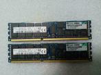 Hynix 2x16Gb=32Gb  PC3L-10600R pour serveur HP 647653-081, Serveur, 16 GB, Utilisé, Enlèvement ou Envoi