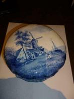 Oude pot met deksel genre DELFT M7 faïence Holland retro, Antiek en Kunst, Ophalen of Verzenden