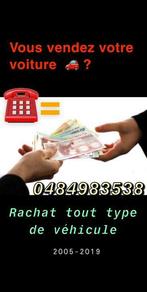 ✅🚗 rachat de type de véhicule 🚗 ✅, Autos, Achat, Entreprise