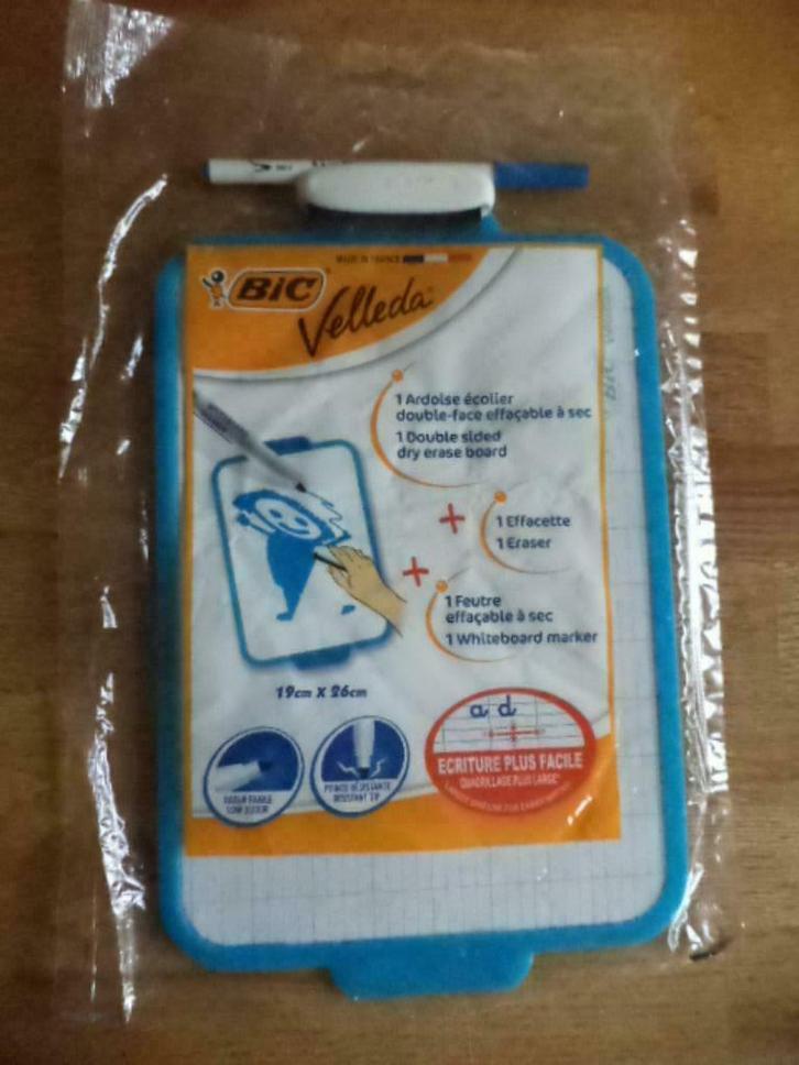 Ardoise tableau double-face Velleda, Divers, Fournitures scolaires, Utilisé, Enlèvement ou Envoi