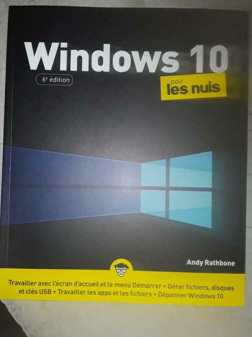 Livre NEUF  "Windows 10" pour les nuls, Livres, Informatique & Ordinateur, Neuf, Enlèvement ou Envoi