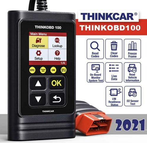Launch Thinkcar OBD100 foutcode lezen auto foutcode wissen, Auto diversen, Autogereedschap, Nieuw, Ophalen of Verzenden