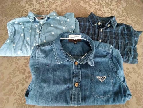 Set van 3 hemden maat 110, Kinderen en Baby's, Kinderkleding | Maat 110, Gebruikt, Jongen, Setje, Ophalen of Verzenden