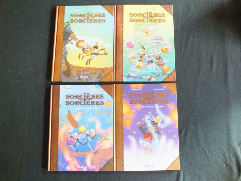 SORCIERES SORCIERES (4 ALBUMS DONT 2 EO).     EDITIONS KENNE, Plusieurs BD, Enlèvement ou Envoi, Neuf, CHAMBLAIN-THIBAUDIER