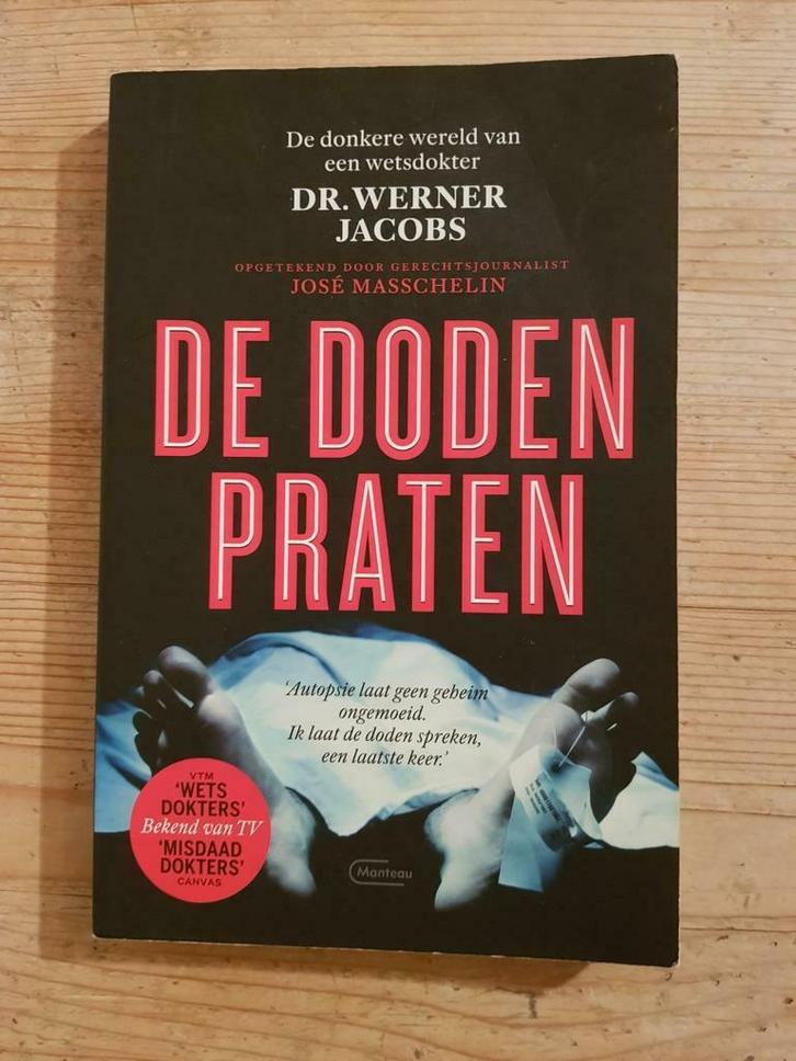 Werner Jacobs - De doden praten, Boeken, Politiek en Maatschappij, Zo goed als nieuw, Ophalen of Verzenden