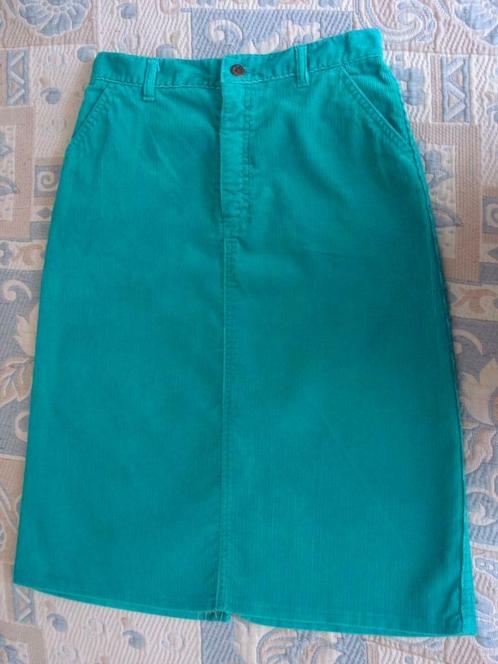jupe, Kleding | Dames, Rokken, Gedragen, Maat 38/40 (M), Groen, Onder de knie, Ophalen of Verzenden