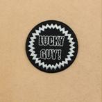 Patch biker - LUCKY GUY! - 64 x 64 mm, Motoren, Ophalen of Verzenden, Nieuw zonder kaartje, Overige typen