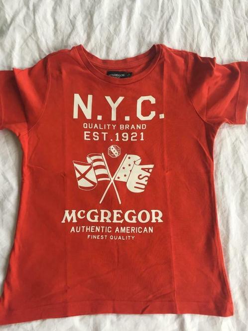 McGregor t-shirt jongen 116, Kinderen en Baby's, Kinderkleding | Maat 116, Gebruikt, Jongen, Shirt of Longsleeve, Ophalen of Verzenden