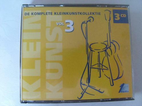 3cd: De Komplete KleinkunstKollektie volume 3 (verzending in, CD & DVD, CD | Compilations, En néerlandais, Enlèvement ou Envoi