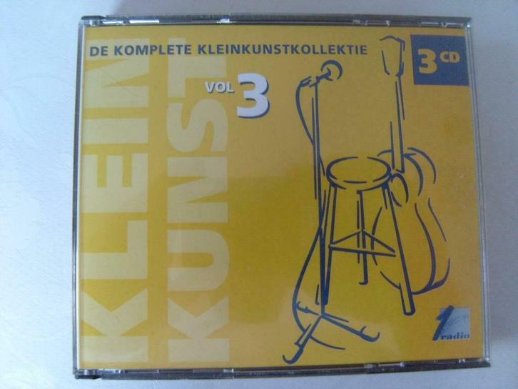 3cd: De Komplete KleinkunstKollektie volume 3 (1996), Cd's en Dvd's, Cd's | Verzamelalbums, Zo goed als nieuw, Nederlandstalig