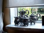 Zeer mooi antiek thee of koffie set verzilverd, Antiek en Kunst, Kunst | Overige Kunst, Ophalen