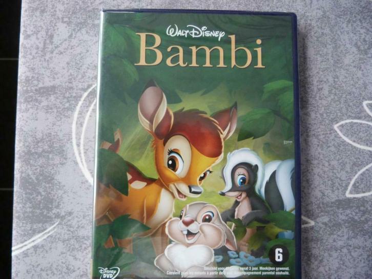 Bambi (Bambi) [DVD], Cd's en Dvd's, Dvd's | Tekenfilms en Animatie, Nieuw in verpakking, Amerikaans, Tekenfilm, Vanaf 6 jaar, Ophalen of Verzenden