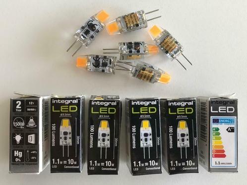 LED lampjes G4-12V-1,1W, Huis en Inrichting, Lampen | Losse lampen, Nieuw, Led-lamp, Minder dan 30 watt, Bipin of Steekvoet, Ophalen of Verzenden