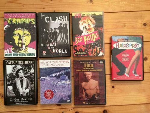 Cramps Clash Captain Beefheart Sex Pistols Flea RHCP uniek, Cd's en Dvd's, Dvd's | Muziek en Concerten, Muziek en Concerten, Vanaf 16 jaar