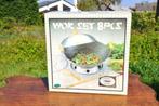 § set wok avec 8 accessoires neuf, Nieuw, Ophalen of Verzenden, Wok, Aluminium