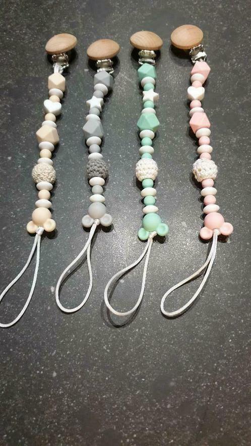 Knappe fopspeenketting - speenkoord met Mickey Mouse NIEUW, Kinderen en Baby's, Babymode-accessoires, Nieuw, Ophalen of Verzenden