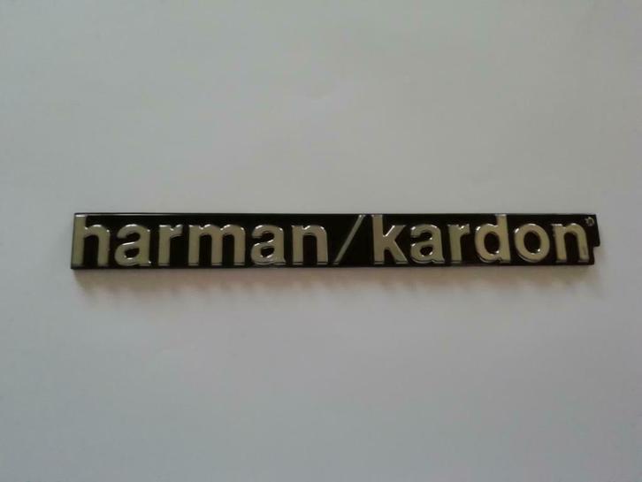 Logo emblème Harman / Kardon, Auto-onderdelen, Overige Auto-onderdelen, Gebruikt, Verzenden