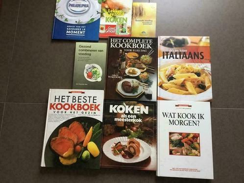9 livres de cuisine, Livres, Livres de cuisine, Comme neuf, Cuisine saine, Enlèvement ou Envoi
