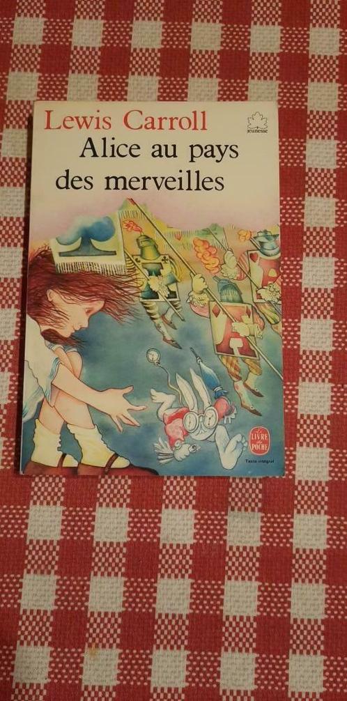 Lewis Caroll - Alice au pays des merveilles, Boeken, Kinderboeken | Jeugd | 10 tot 12 jaar, Gelezen, Ophalen