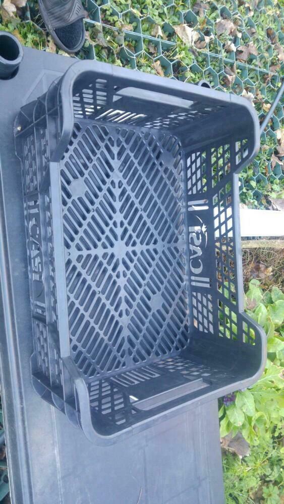 Boite transport outils rangement noir casi 474 g 38x2814 cm, Enlèvement ou Envoi, Comme neuf