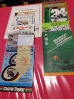 Programmes officiels et tickets d'entrées Grands Prix moto, Enlèvement