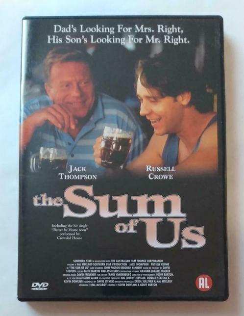 The Sum of Us (Russell Crowe) comme neuf, Cd's en Dvd's, Dvd's | Komedie, Alle leeftijden, Verzenden