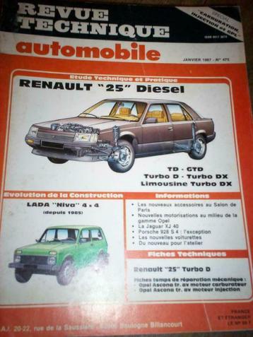 RTA 475 Renault 25 Diesel- Evolution Lada Niva 85 beschikbaar voor biedingen