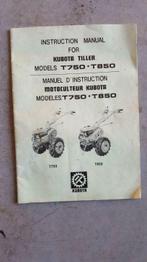 Kubota Honda Iseki instructieboek, Tuin en Terras, Hand-tuingereedschap, Ophalen of Verzenden, Gebruikt, KUBOTA