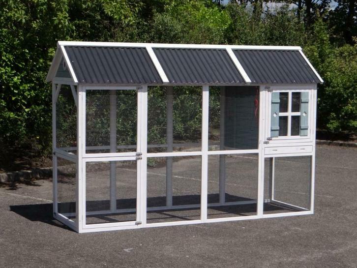 Volière spacieuse tendance voliere oiseau voliere bois XXL, Animaux & Accessoires, Oiseaux | Cages & Volières, Neuf, Volière, Bois