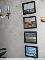 Schilderijen :  De vier jaargetijden, Enlèvement ou Envoi, Utilisé