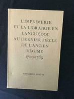 L'imprimerie et la librairie et Languedoc - M. Ventre, Envoi