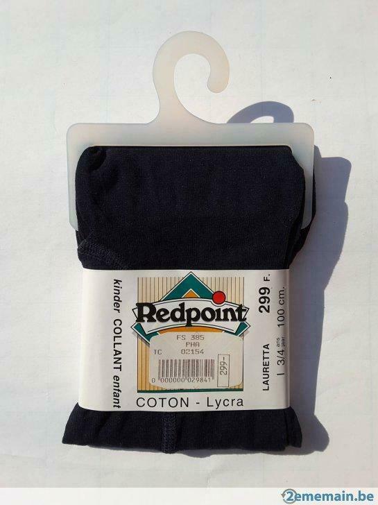 Collant enfant 3/4 ans  blanc ou bleu marine marque Redpoint, Enlèvement ou Envoi, Neuf, Fille