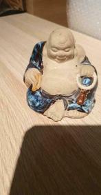 Posture de Mini Bouddha style céramique "porte bonheur", Comme neuf, Enlèvement ou Envoi