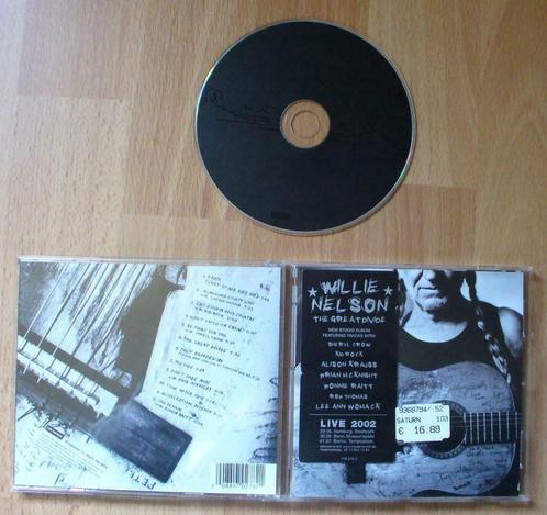 CD WILLIE NELSON - THE GREAT DIVIDE BONNIE RAITT SHERYL CROW, Cd's en Dvd's, Cd's | Pop, Gebruikt, 2000 tot heden, Ophalen of Verzenden