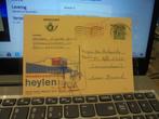 gele briefkaart Meubelcentrale heylen, Comme neuf, Enlèvement ou Envoi, Gravure