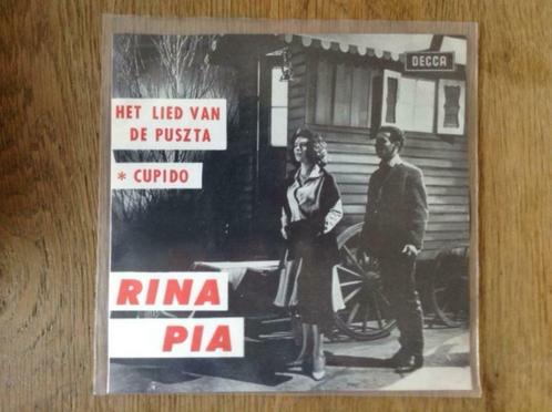 single rina pia, CD & DVD, Vinyles Singles, Single, En néerlandais, 7 pouces, Enlèvement ou Envoi