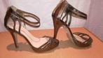 115B * NEW LOOK - jolies sandales dorées high heels (39), Autres couleurs, Envoi, Neuf, Chaussures à haut talons