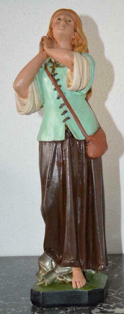 Sainte Jeanne d'Arc, 42 cm, Antiquités & Art, Antiquités | Objets religieux, Enlèvement ou Envoi