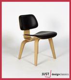 !AANBIEDING! Vitra  Plywood Group DCW Bruin Leder (stock:15), Huis en Inrichting, Stoelen, Ophalen of Verzenden, Bruin