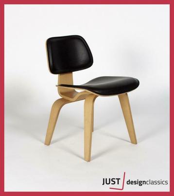 !AANBIEDING! Vitra  Plywood Group DCW Bruin Leder (stock:15) beschikbaar voor biedingen