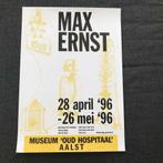 Max Ernst affiche tentoonstelling 1996 Aalst, Verzamelen, Posters, Ophalen of Verzenden, Zo goed als nieuw