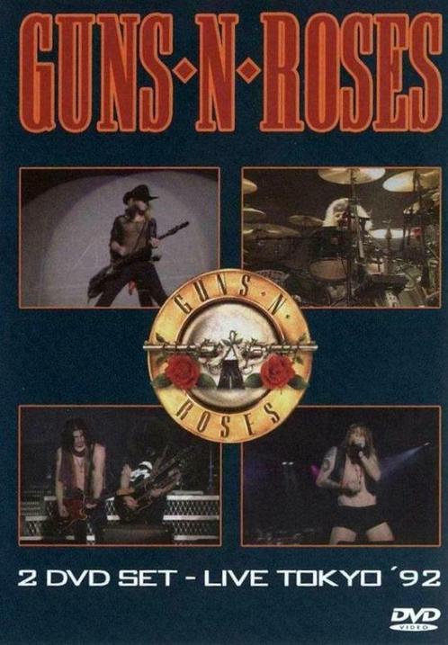 guns 'n' roses - live tokyo '92 (2 dvd set), Cd's en Dvd's, Dvd's | Muziek en Concerten, Muziek en Concerten, Ophalen of Verzenden